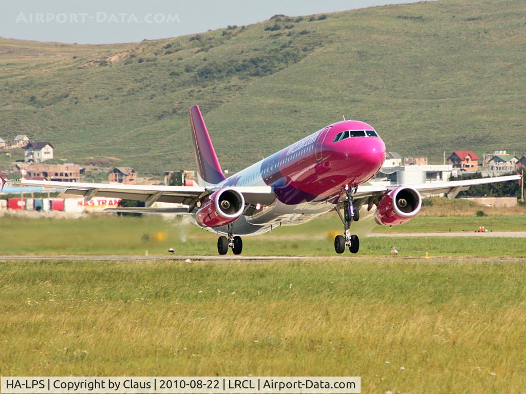 HA-LPS, 2009 Airbus A320-232 C/N 3771, Powefull takeoff
