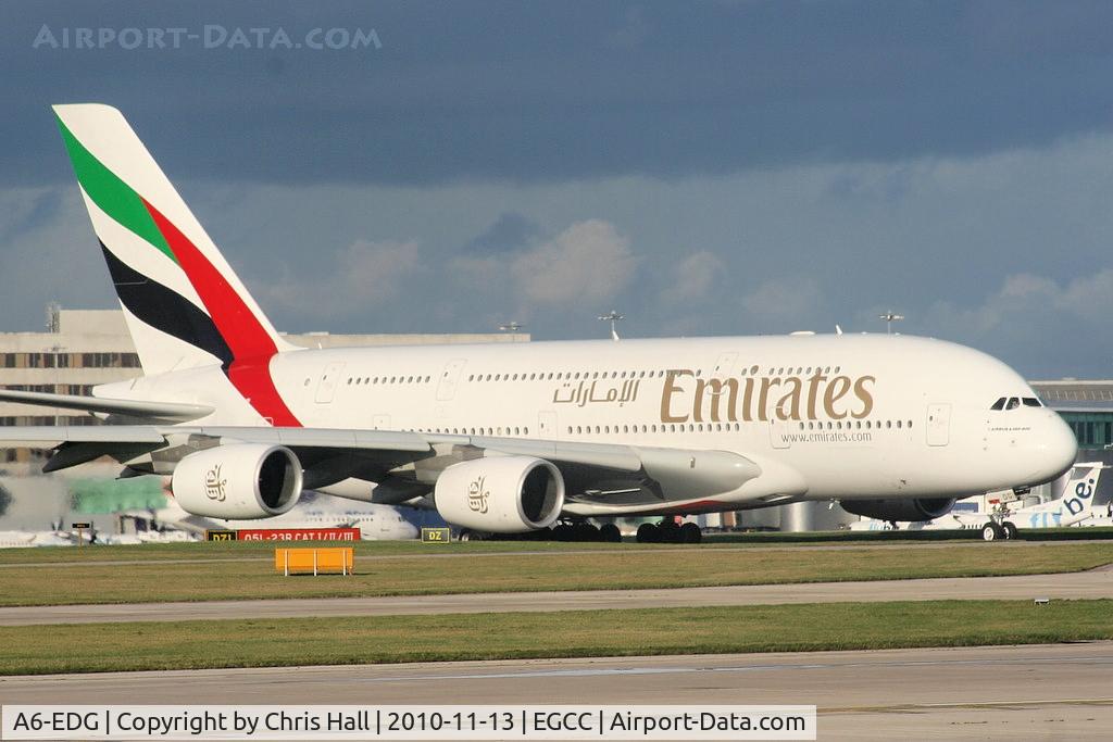 A6-EDG, 2009 Airbus A380-861 C/N 023, Emirates