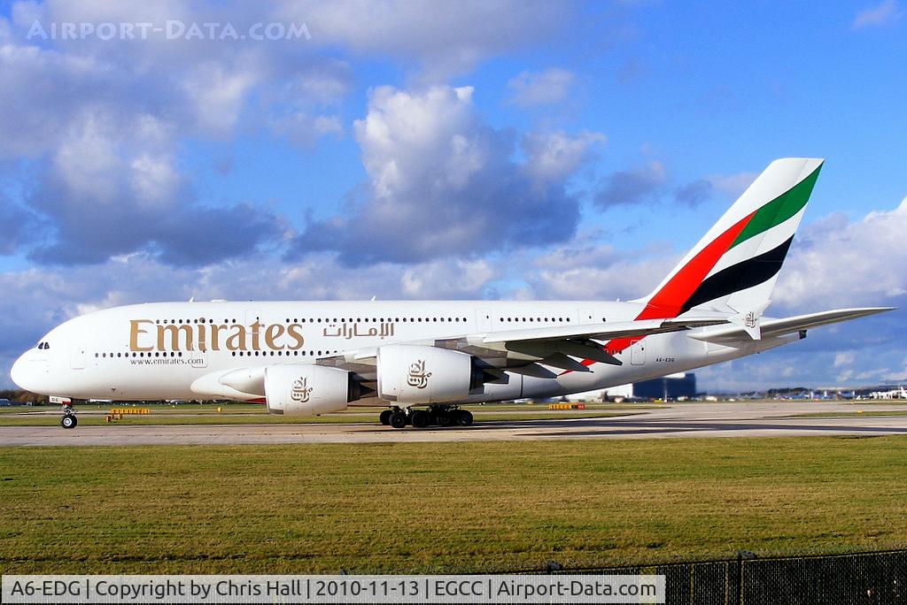 A6-EDG, 2009 Airbus A380-861 C/N 023, Emirates