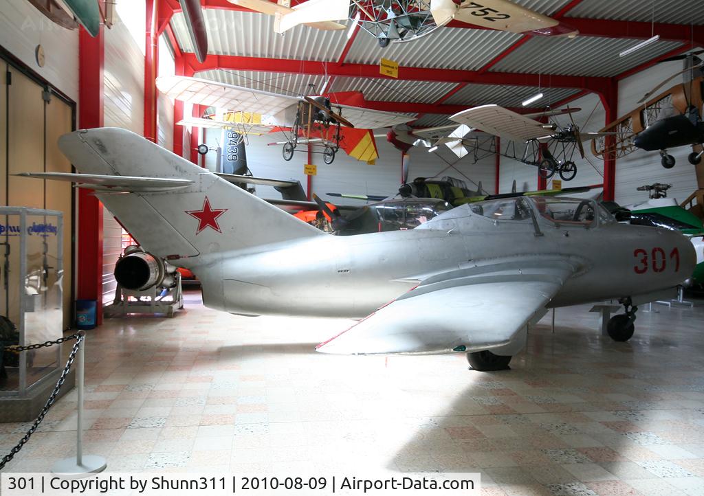 301, Mikoyan-Gurevich MiG-15UTI C/N 1A3501, Preserved @ Hermeskeil Museum...