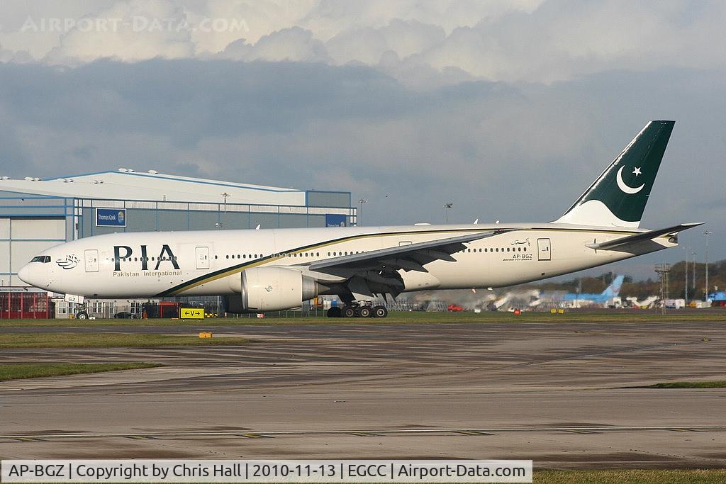 AP-BGZ, 2005 Boeing 777-240/LR C/N 33782, Pakistan International Airlines