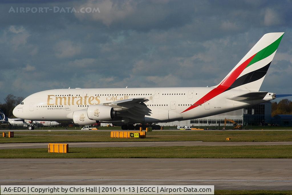 A6-EDG, 2009 Airbus A380-861 C/N 023, Emirates