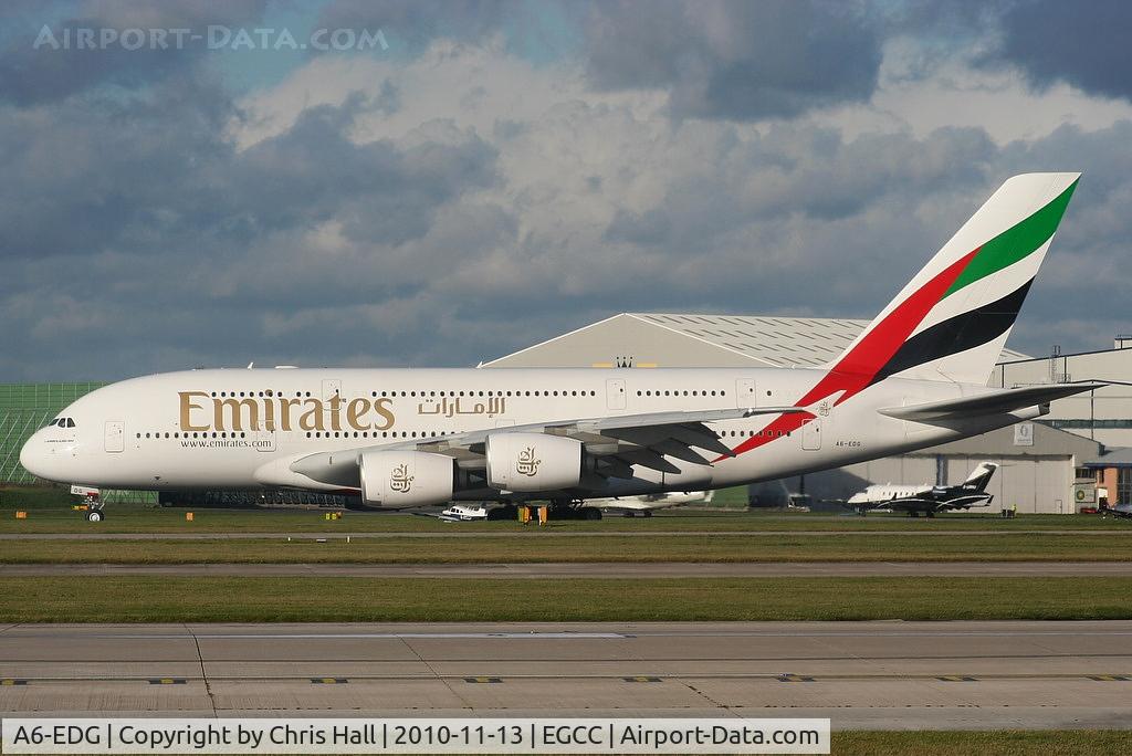 A6-EDG, 2009 Airbus A380-861 C/N 023, Emirates