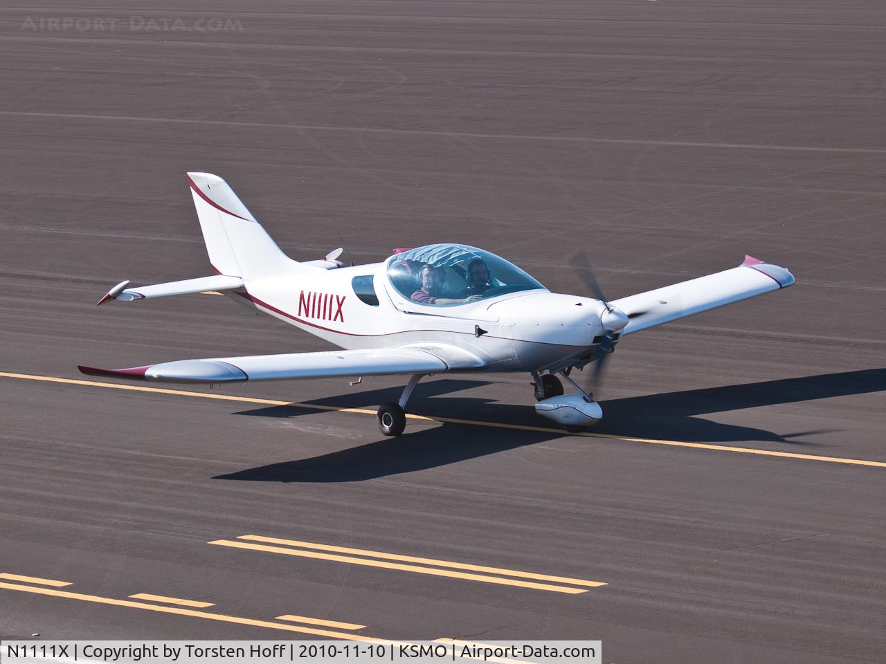 N1111X, 2008 CZAW SportCruiser C/N 08SC176, N1111X taxiing