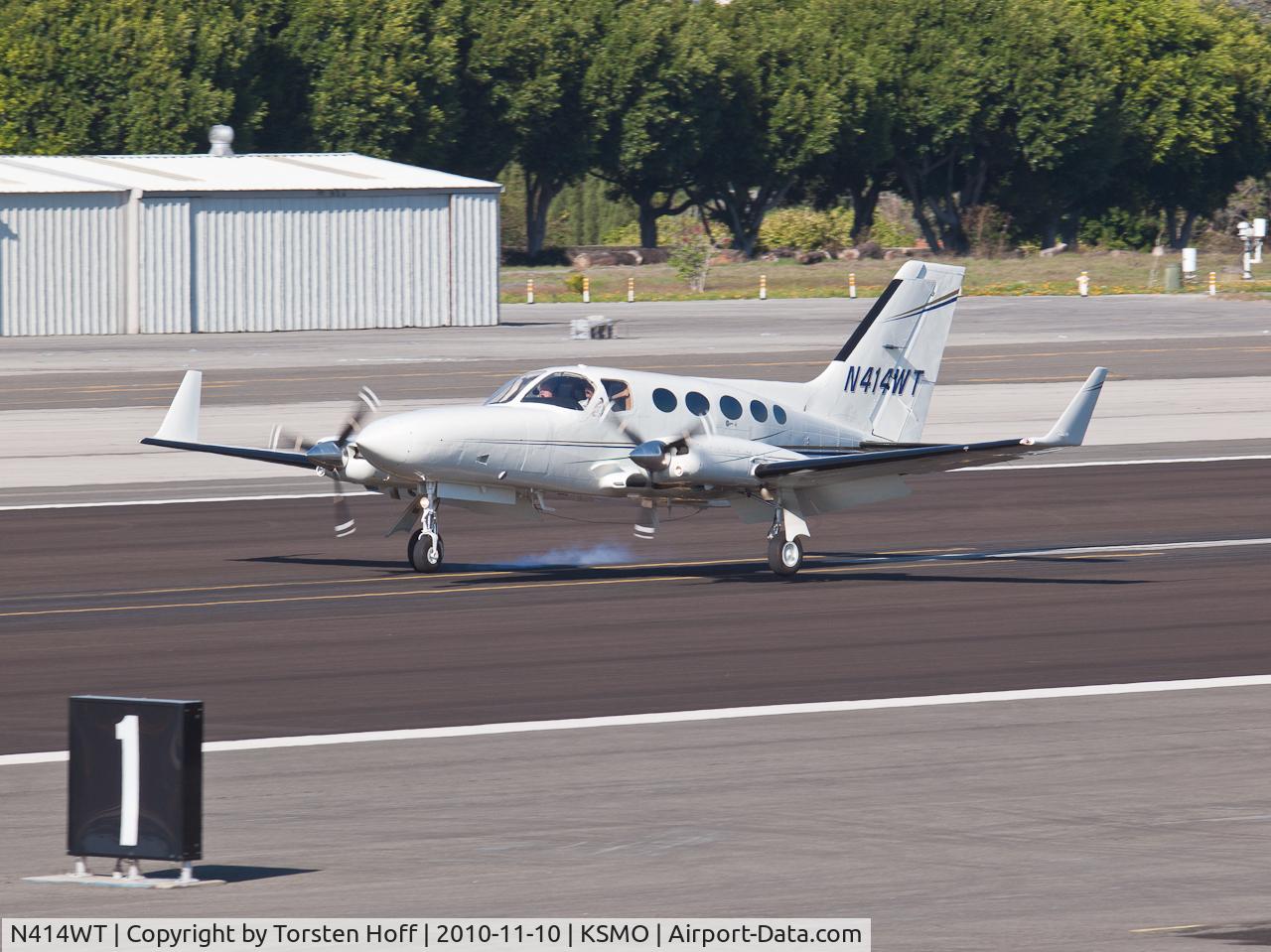 N414WT, 1978 Cessna 414A Chancellor C/N 414A0046, N414WT arriving on RWY 21