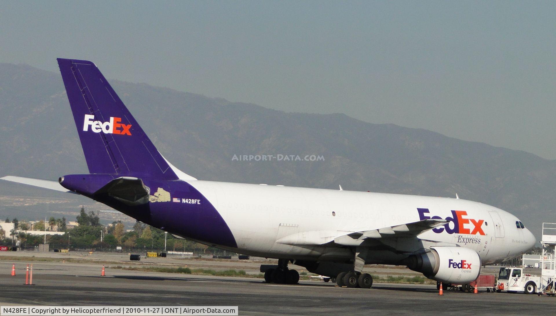 N428FE, 1983 Airbus A310-203 C/N 248, Parked east of Fed Ex building