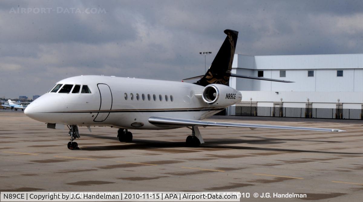 N89CE, 2006 Dassault Falcon 2000EX C/N 81, at Centennial Airport