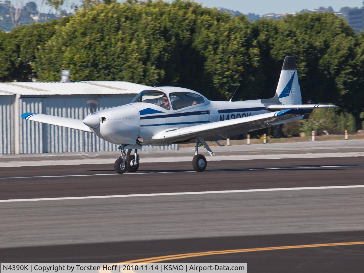 N4390K, 1948 Ryan Navion C/N NAV-4-1390, N4390K departing from RWY 21
