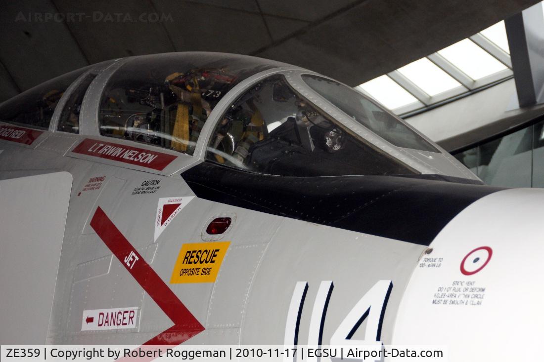 ZE359, McDonnell Douglas F-4J(UK) Phantom II C/N 2746, Static display American Air Museum Duxford. Underwingbombload added.