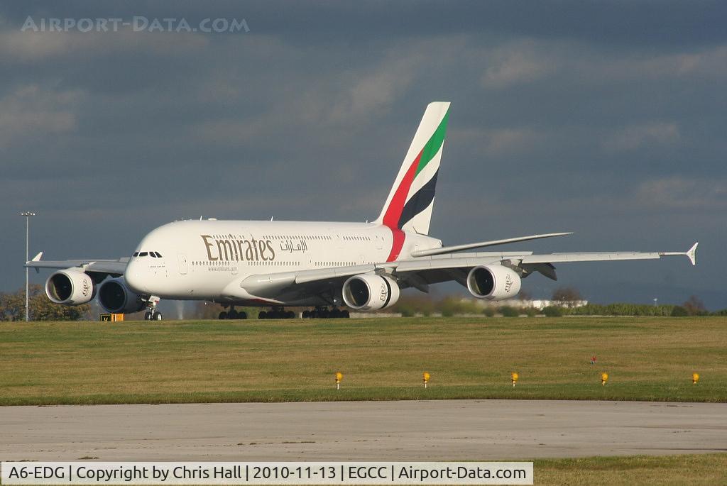 A6-EDG, 2009 Airbus A380-861 C/N 023, Emirates