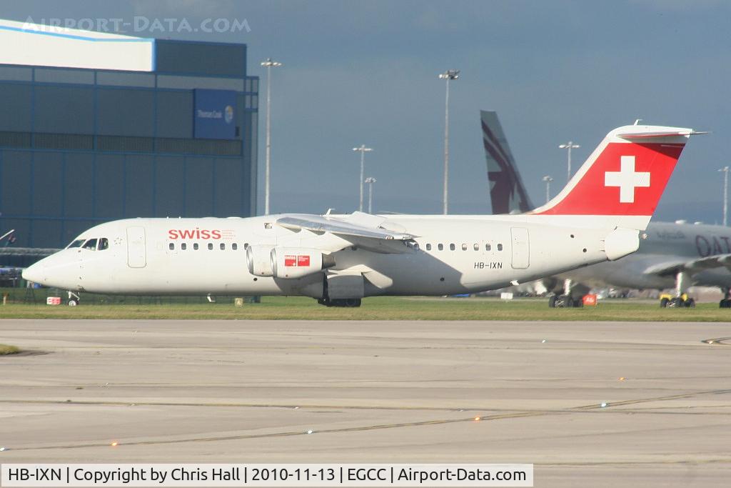 HB-IXN, 1996 British Aerospace Avro 146-RJ100 C/N E3286, Swiss European Air Lines