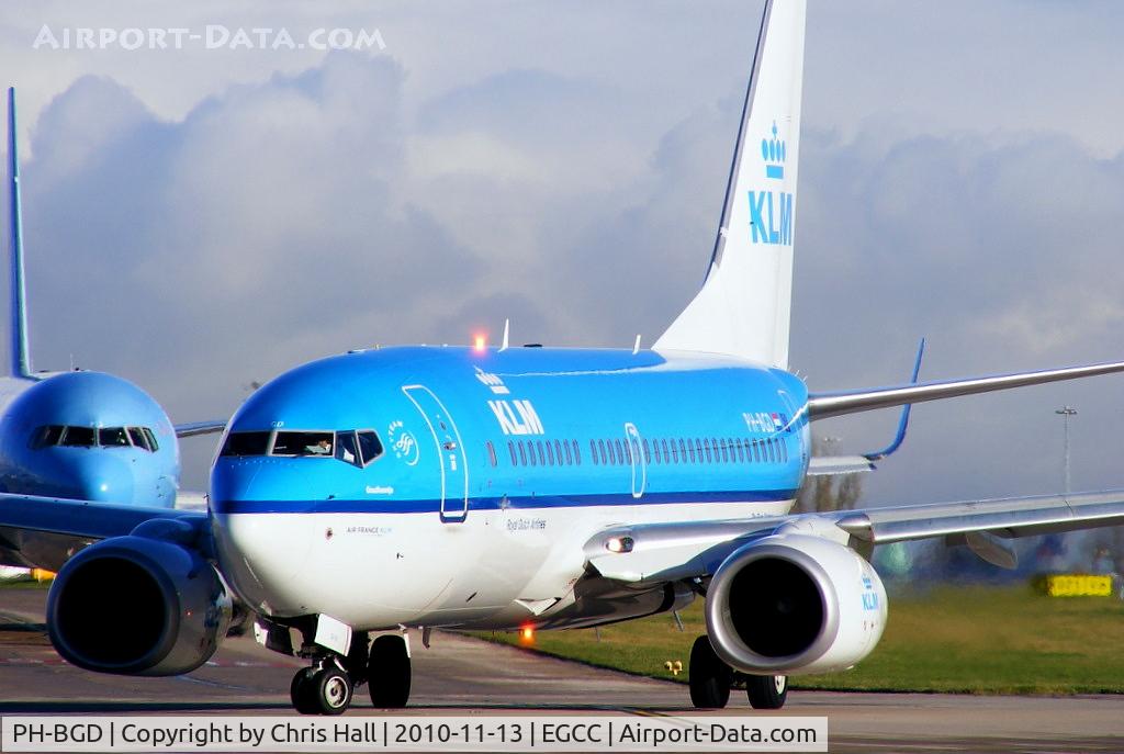 PH-BGD, 2008 Boeing 737-7K2 C/N 30366, KLM Royal Dutch Airlines