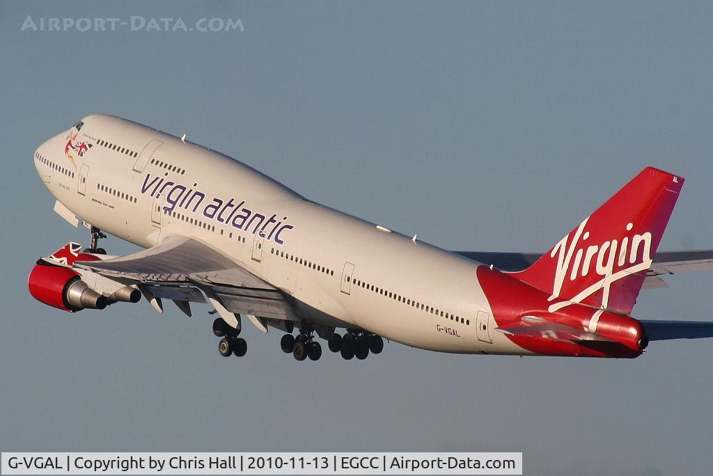 G-VGAL, 2001 Boeing 747-443 C/N 32337, Virgin Atlantic B747 departing from RW23R