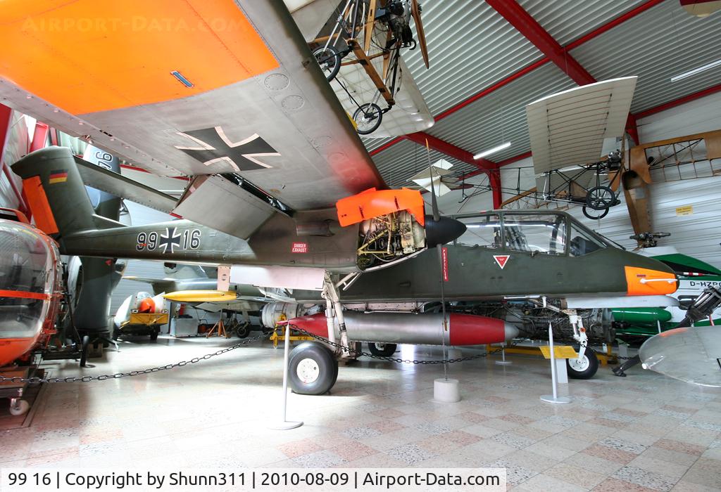 99 16, North American OV-10B Bronco C/N 338-1, S/n 338-1 - Bronco preserved @ Hermeskeil Museum...