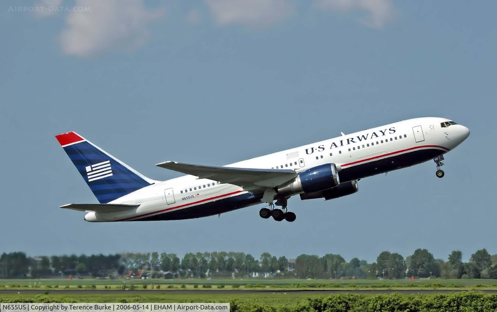 N655US, 1991 Boeing 767-2B7 C/N 25257, Schiphol May 2006