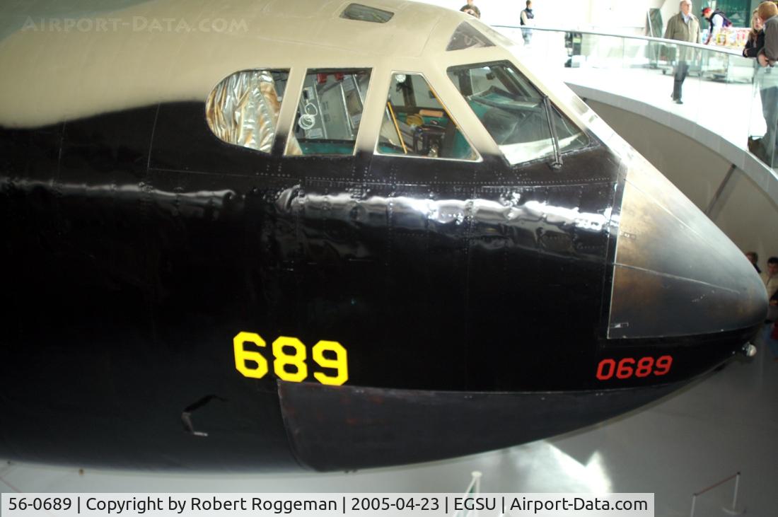 56-0689, 1956 Boeing B-52D Stratofortress C/N 464060, Static display American Air Museum.Duxford.