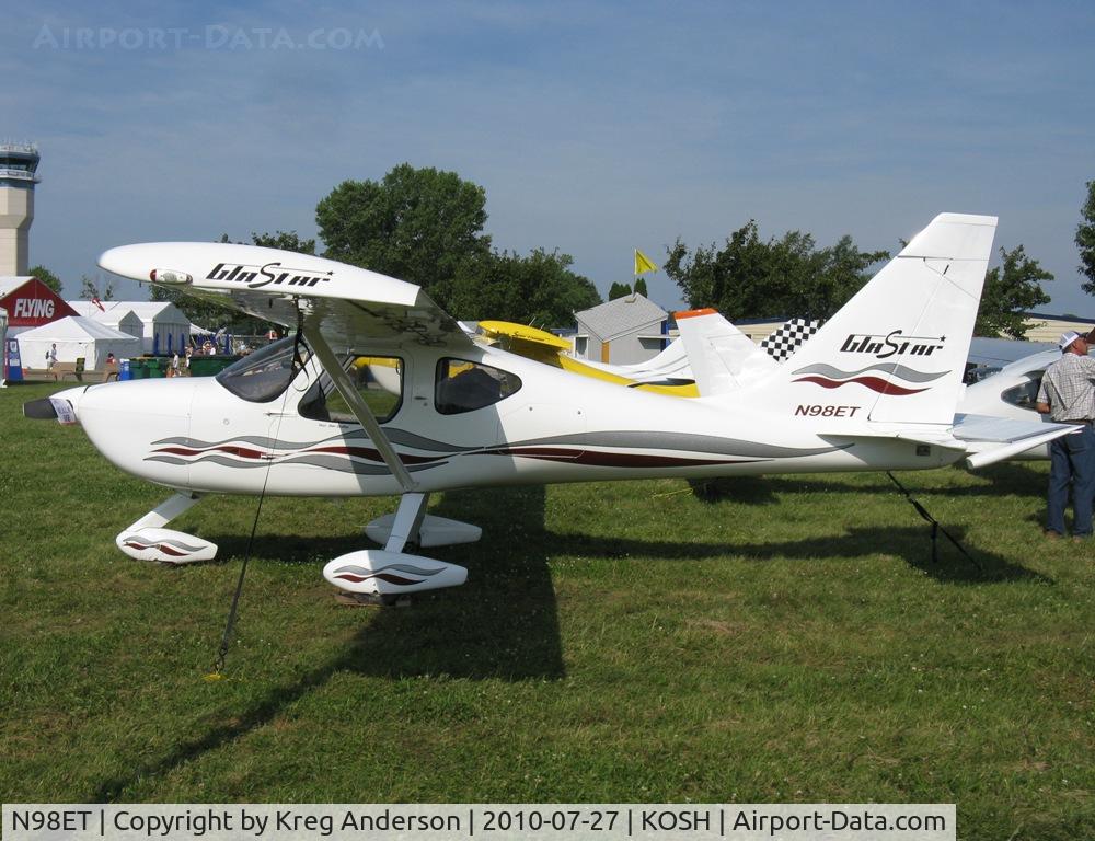 N98ET, 1997 Stoddard-Hamilton Glastar C/N 5165, EAA AirVenture 2010