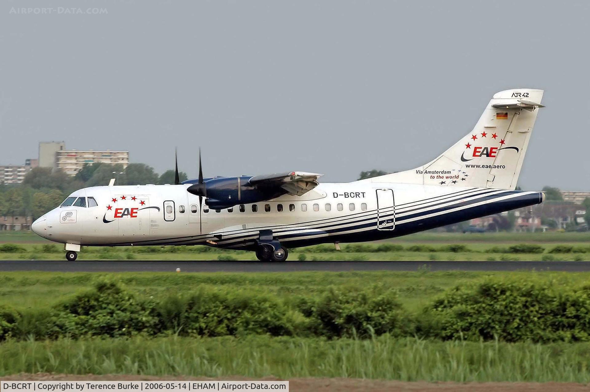 D-BCRT, 1992 ATR 42-300 C/N 289, Schiphol May 2006