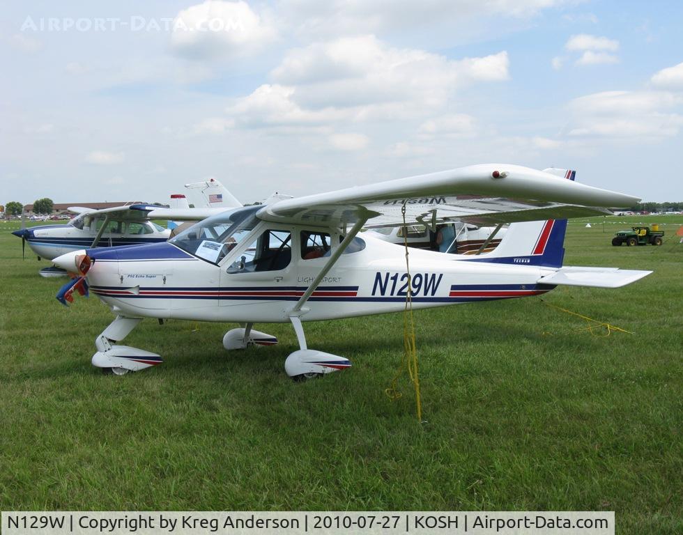 N129W, 2007 Tecnam P-92 Echo Super C/N 1051, EAA AirVenture 2010