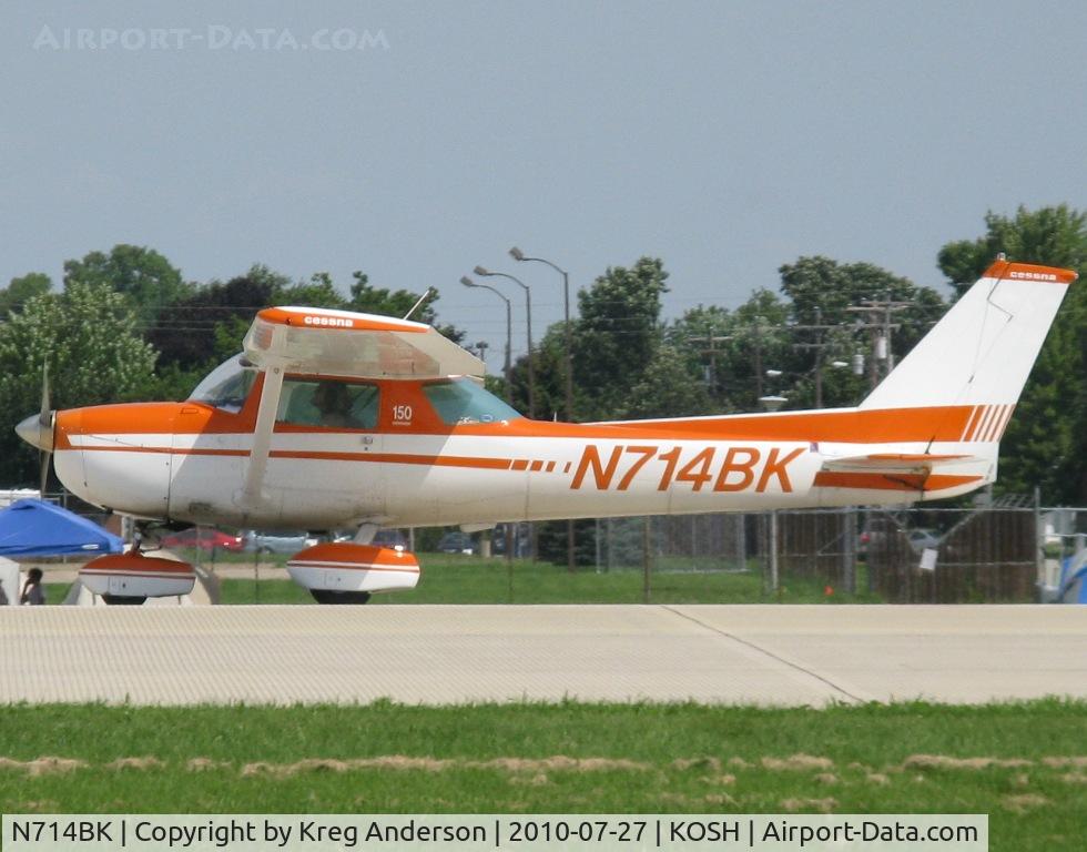 N714BK, 1976 Cessna 150M C/N 15079048, EAA AirVenture 2010