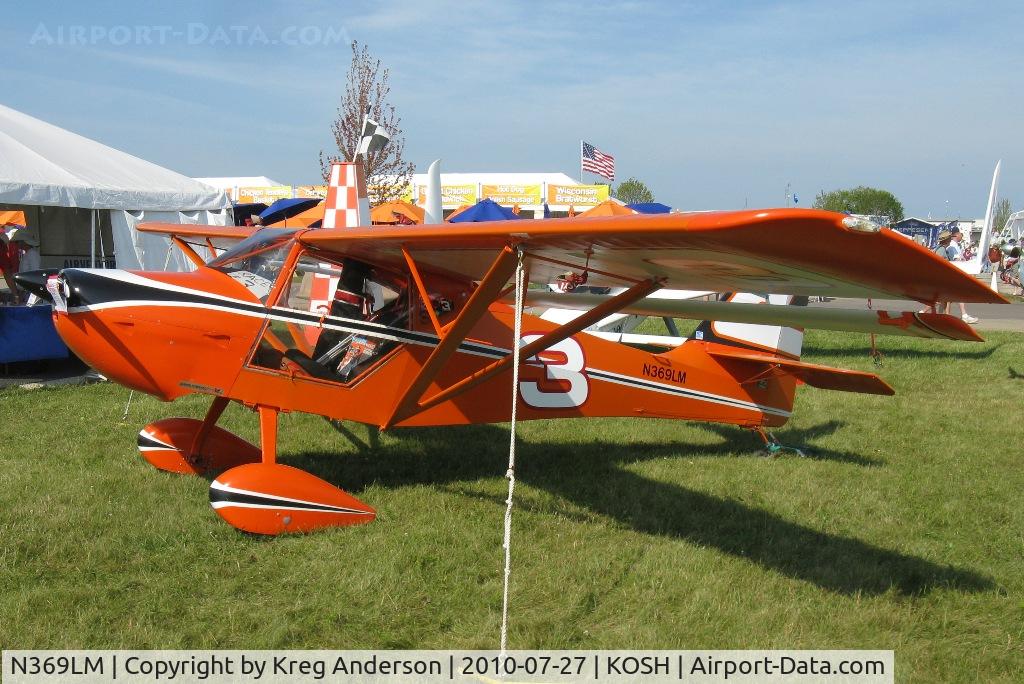 N369LM, Skystar Kitfox Model 4-1200 C/N ADU150, EAA AirVenture 2010