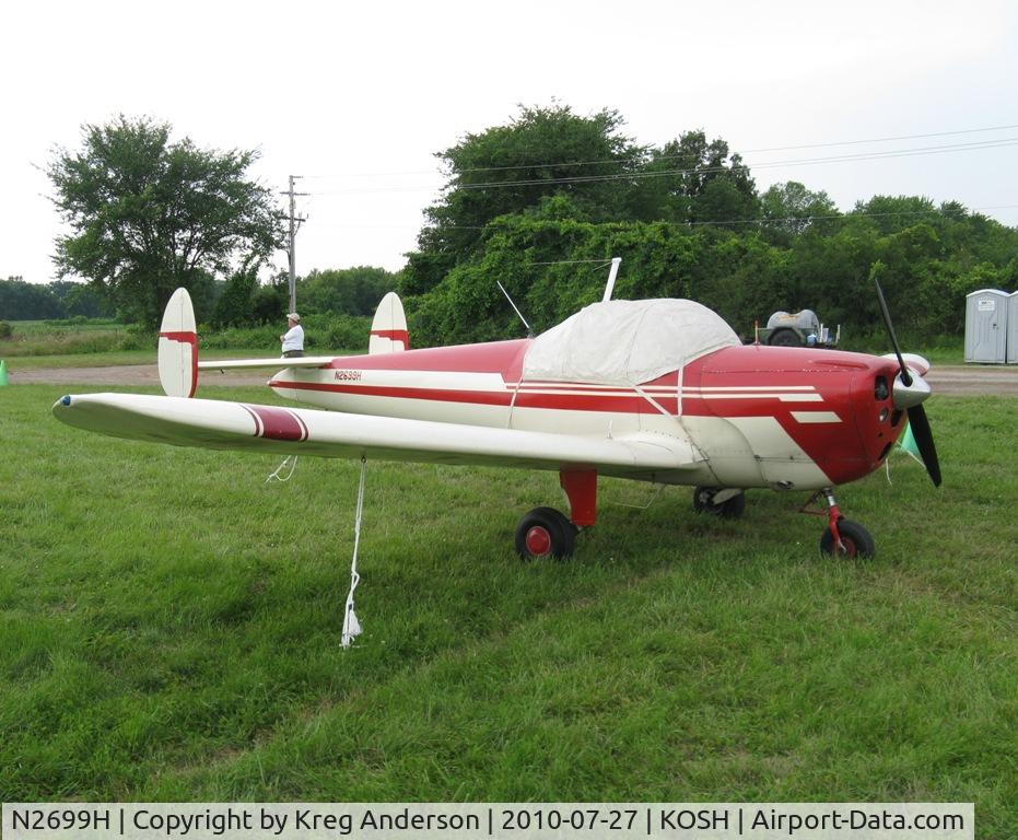 N2699H, 1946 Erco 415D Ercoupe C/N 3324, EAA AirVenture 2010