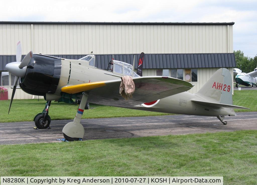 N8280K, 1941 Nakajima A6M2 Model 21 C/N 1498, EAA AirVenture 2010