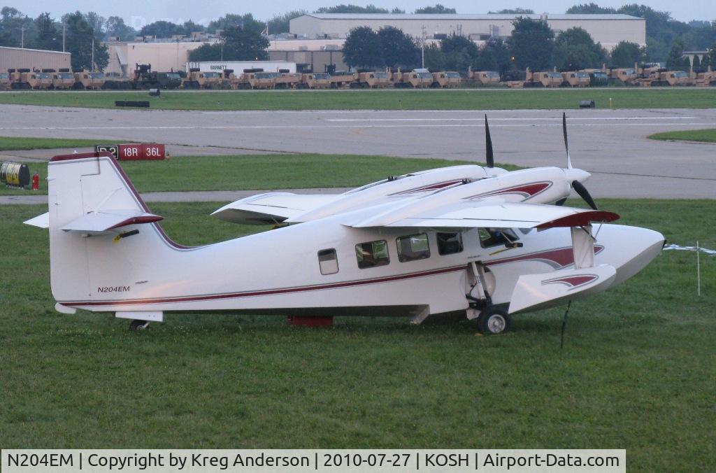 N204EM, 2006 Ellison-Mahon Gweduck C/N 001, EAA AirVenture 2010