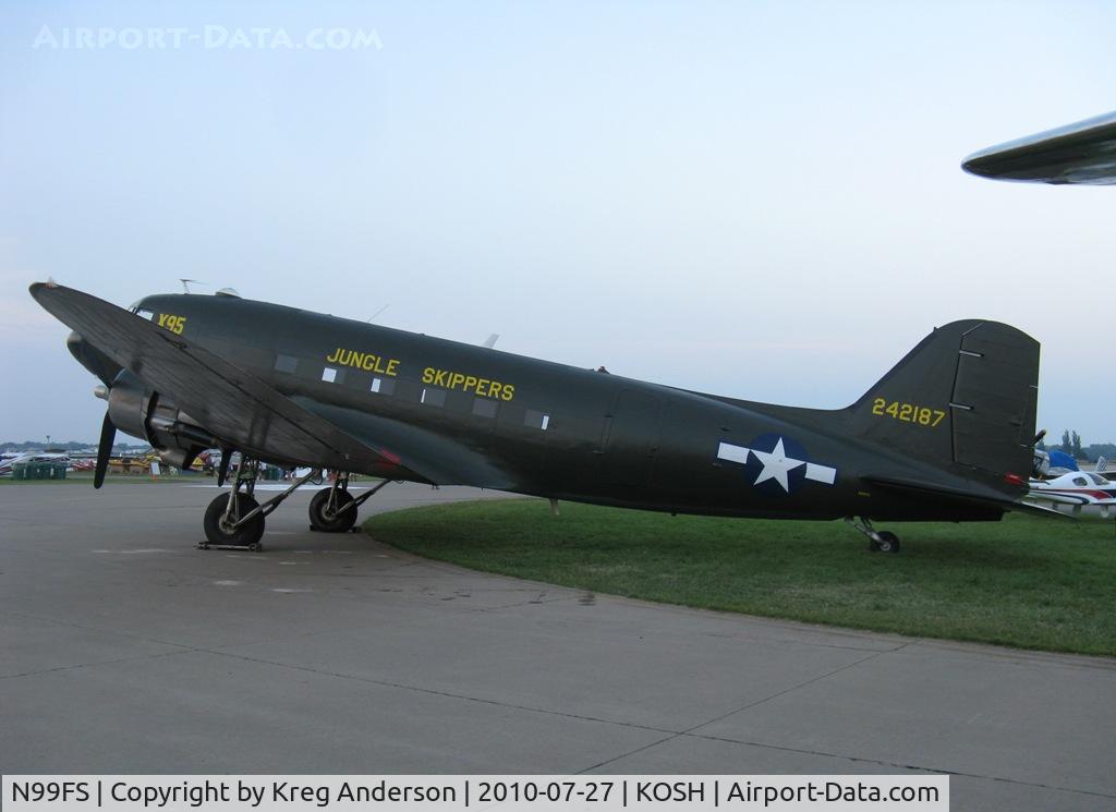 N99FS, Douglas DC-3 (C-47A) C/N 12425, EAA AirVenture 2010
