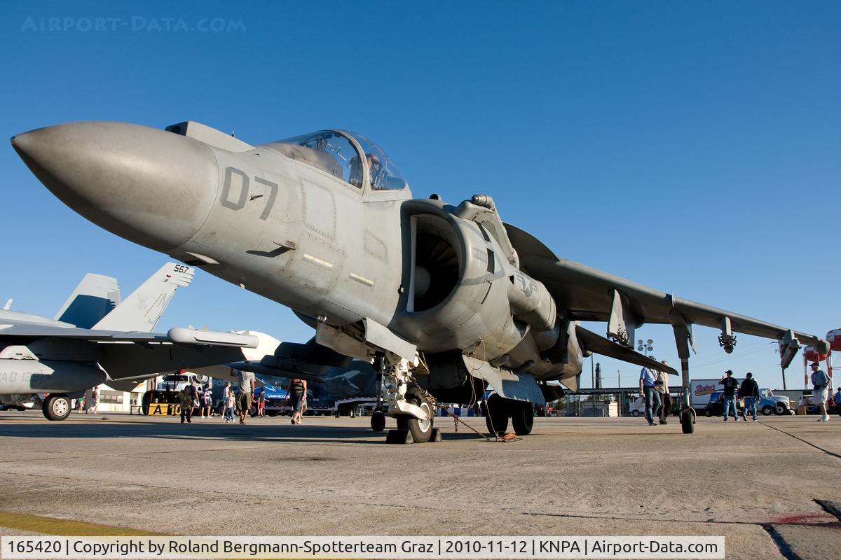 165420, Boeing AV-8B+(R)-26-MC Harrier II Plus C/N B292, Boeing V-8 Harrier cn:165420