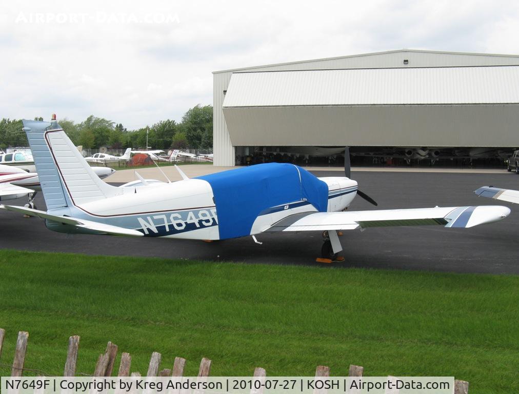 N7649F, Piper PA-32R-300 Cherokee Lance C/N 32R-7780072, EAA AirVenture 2010