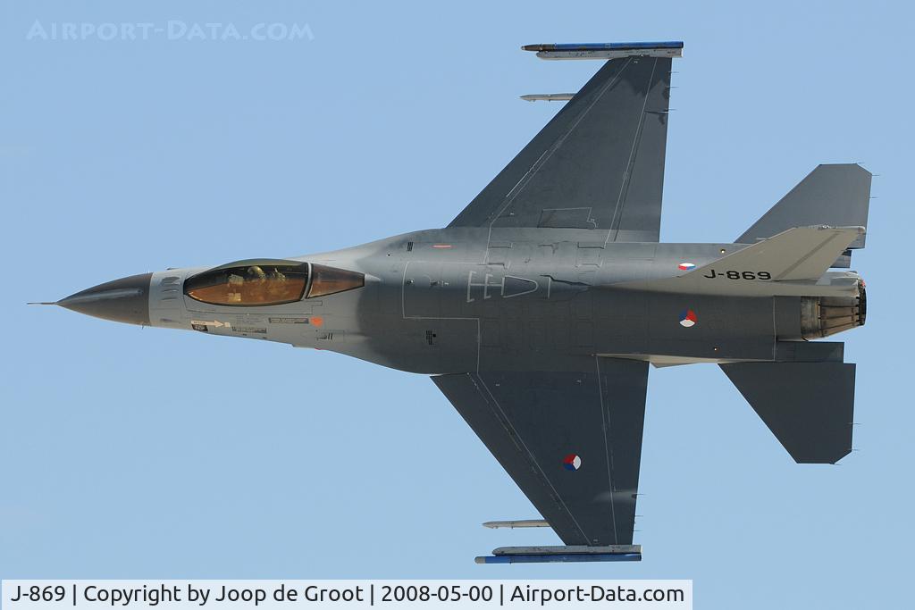 J-869, Fokker F-16AM Fighting Falcon C/N 6D-86, Cornfield range