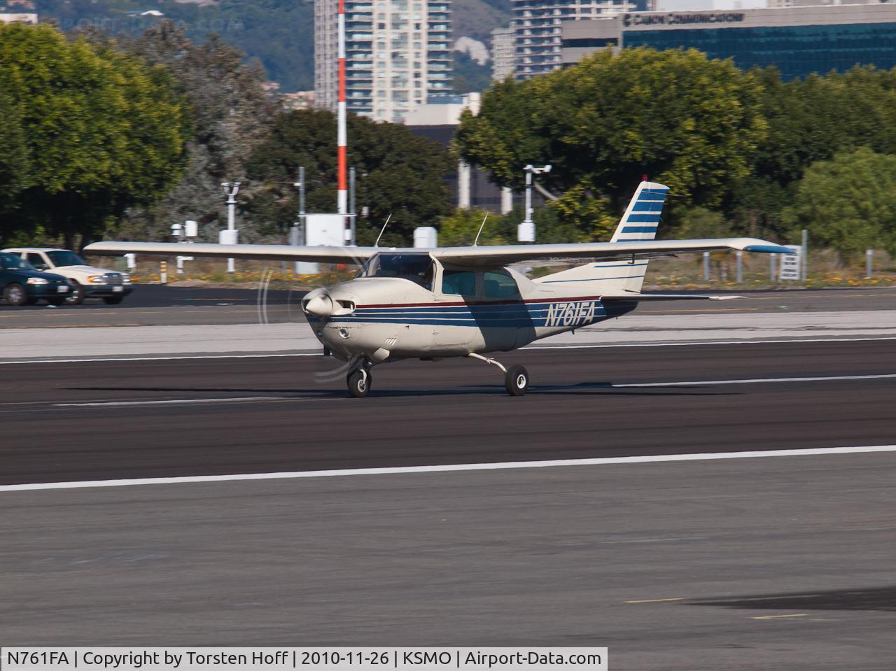 N761FA, 1977 Cessna T210M Turbo Centurion C/N 21062211, N761FA departing from RWY 21