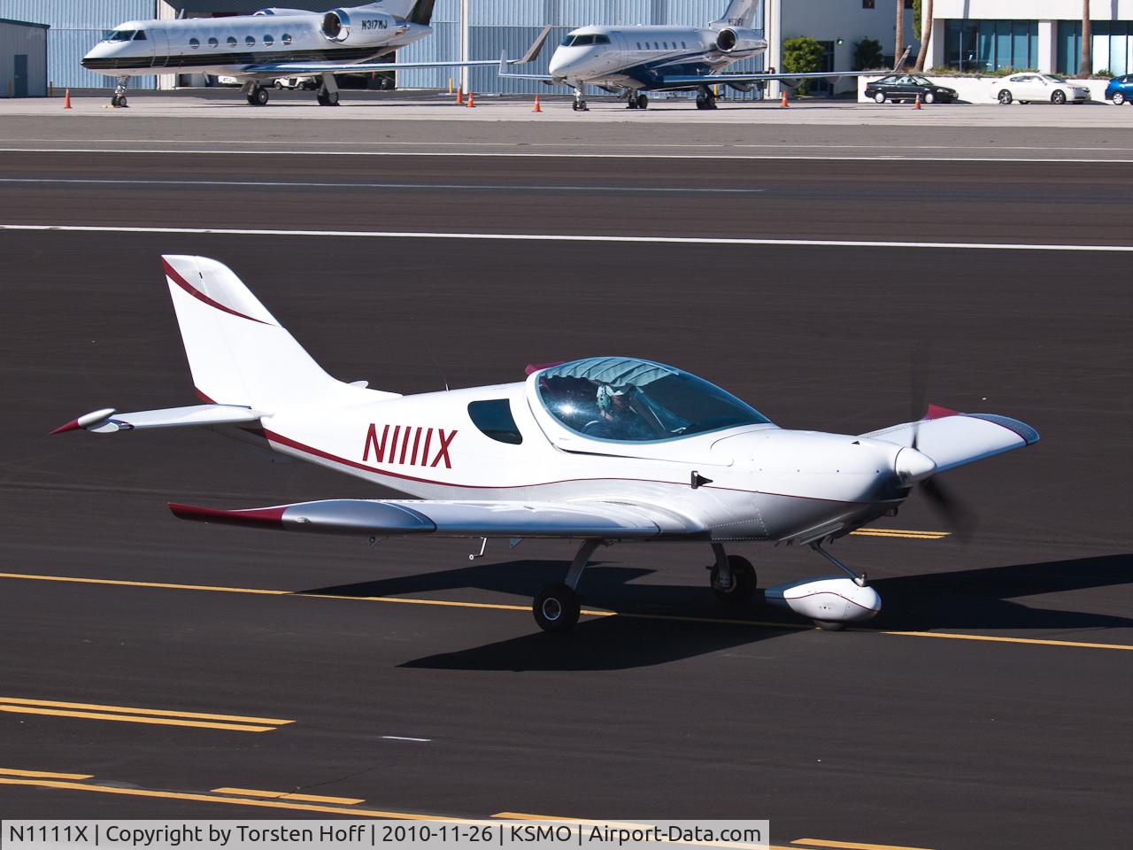 N1111X, 2008 CZAW SportCruiser C/N 08SC176, N1111X taxiing