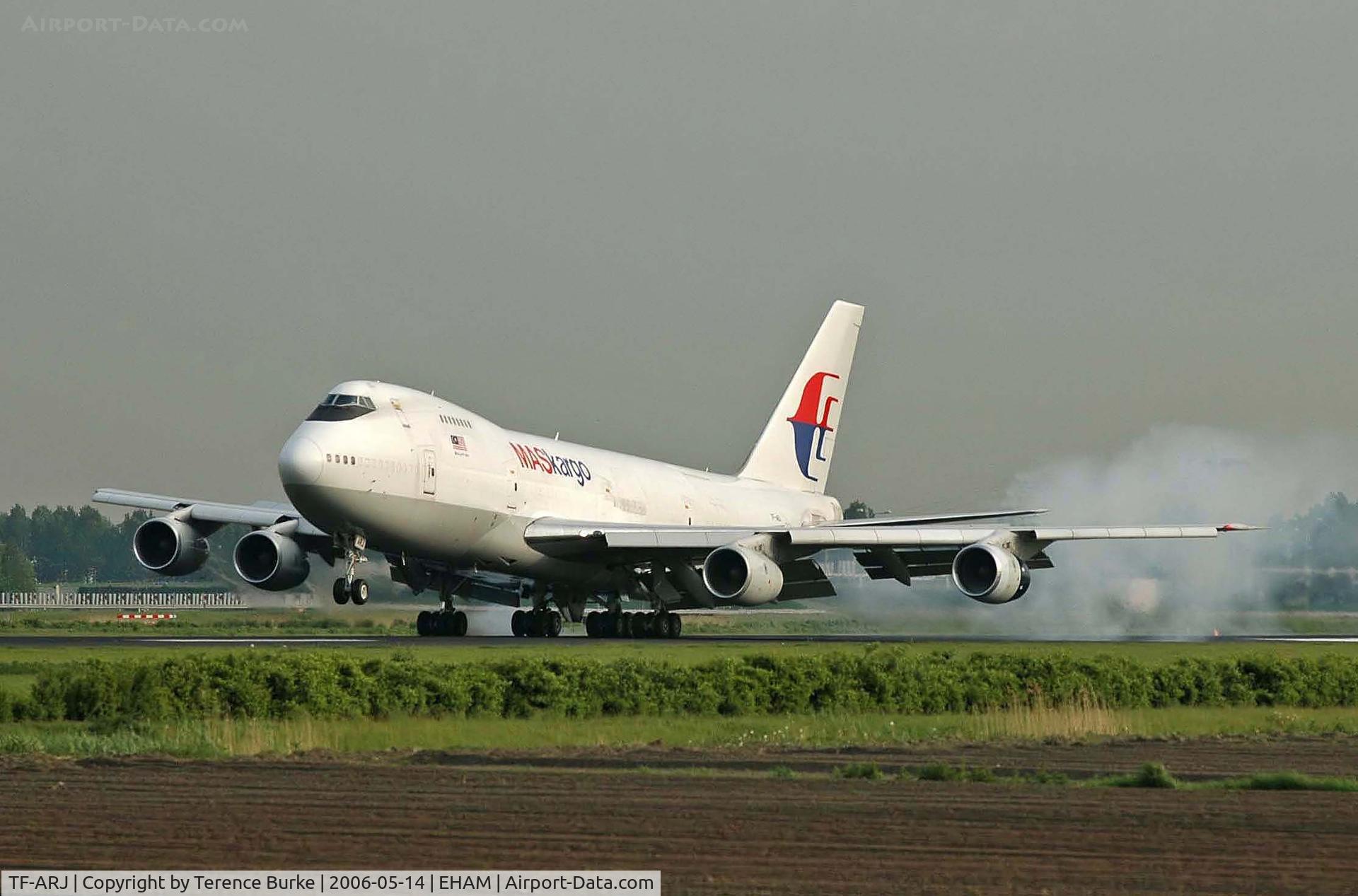 TF-ARJ, 1987 Boeing 747-236SF C/N 23735, Schiphol  May 2006
