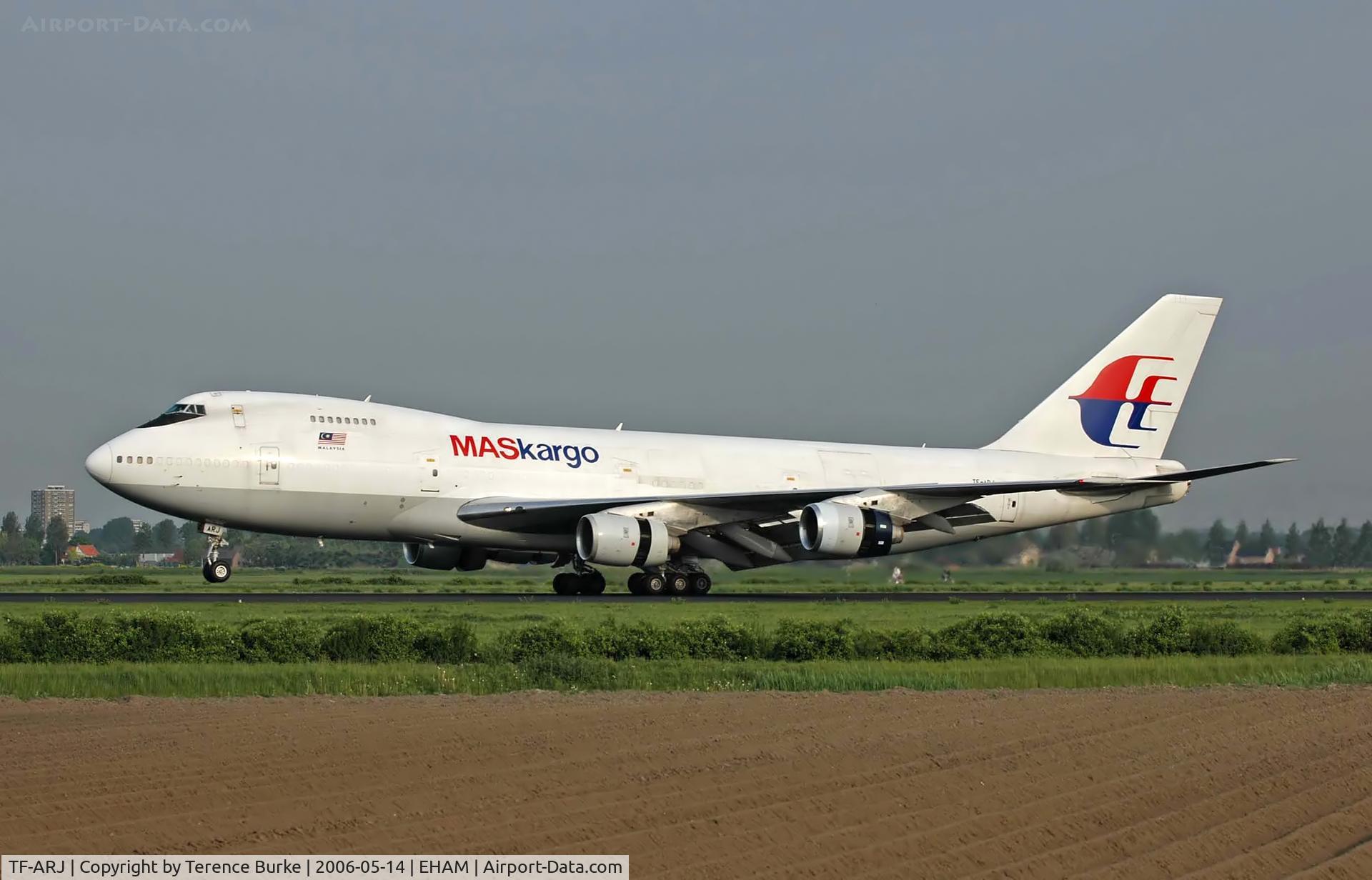 TF-ARJ, 1987 Boeing 747-236SF C/N 23735, TF-ARJ  Schiphol May 2006