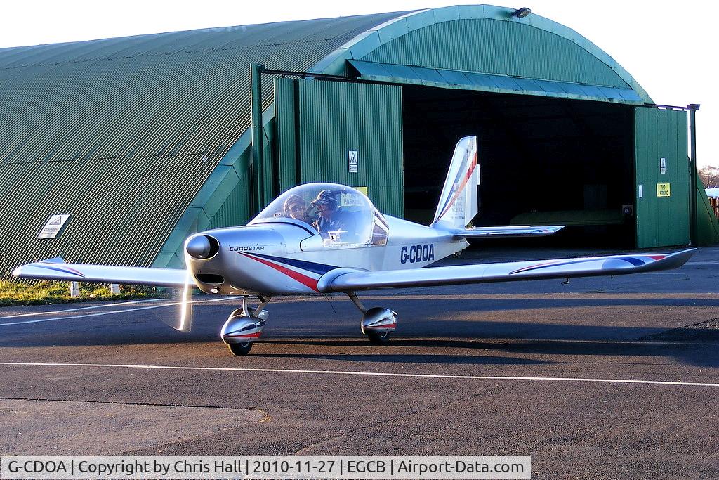 G-CDOA, 2005 Evektor-Aerotechnik EV-97 Teameurostar UK C/N 2506, Mainair Microlight School Ltd