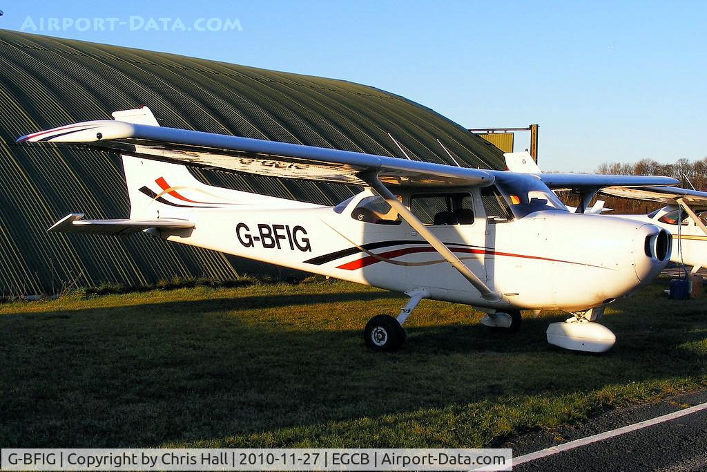 G-BFIG, 1977 Reims FR172K Hawk XP C/N 0615, Tenair Ltd based at Barton