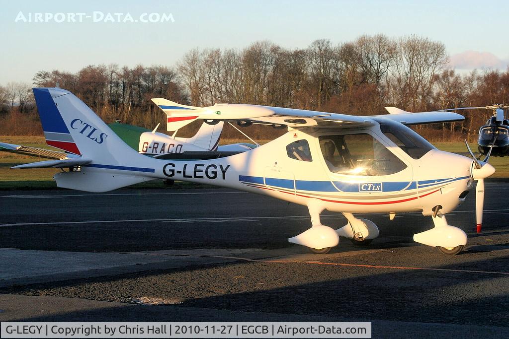 G-LEGY, 2008 Flight Design CTLS C/N F-08-09-13, privately owned CTLS based at Barton