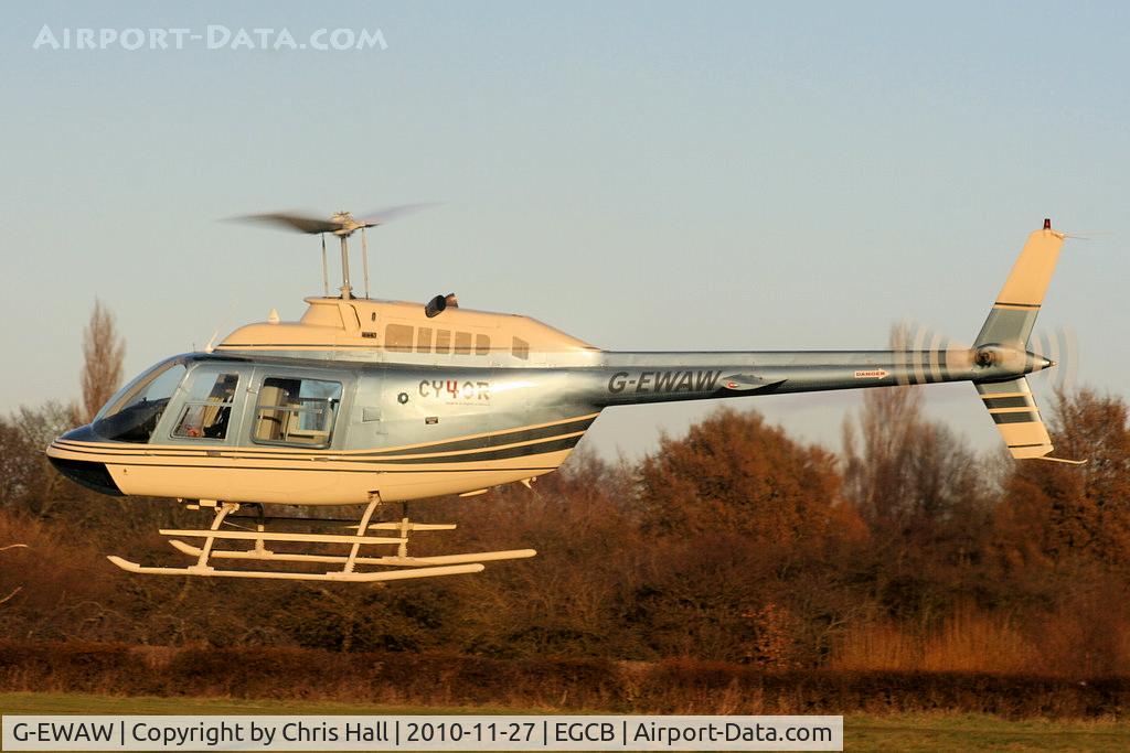 G-EWAW, 1987 Bell 206B-3 JetRanger III C/N 3955, CY4OR Ltd