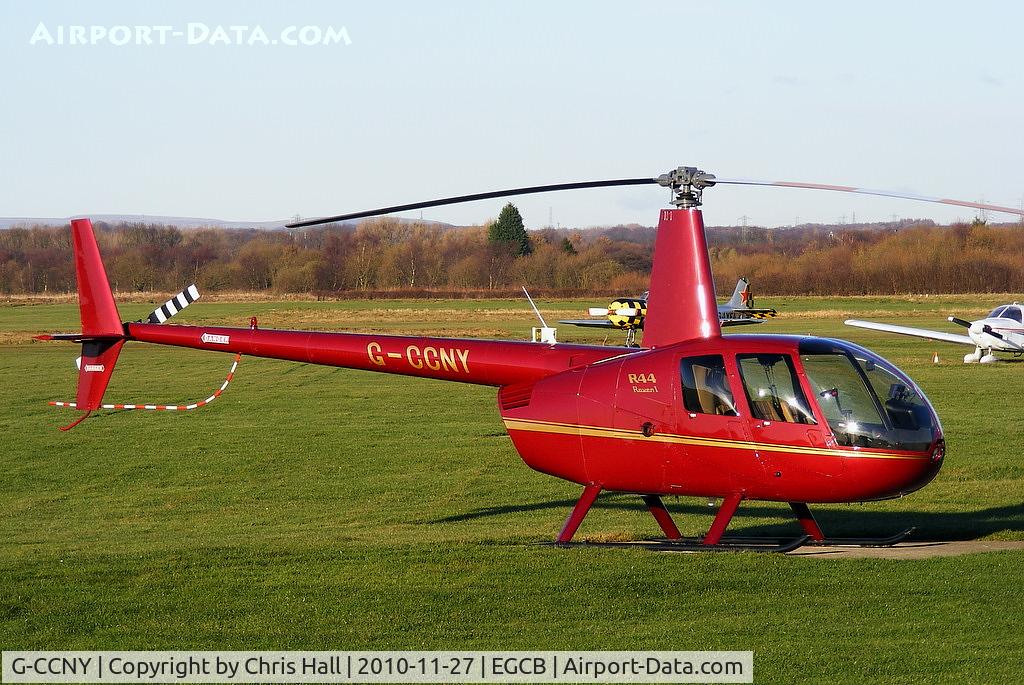 G-CCNY, 2003 Robinson R44 Raven C/N 1349, privately owned R44 based at Barton