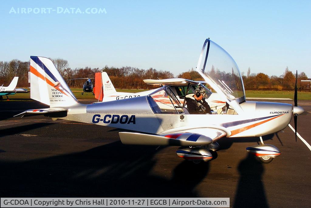 G-CDOA, 2005 Evektor-Aerotechnik EV-97 Teameurostar UK C/N 2506, Mainair Microlight School Ltd