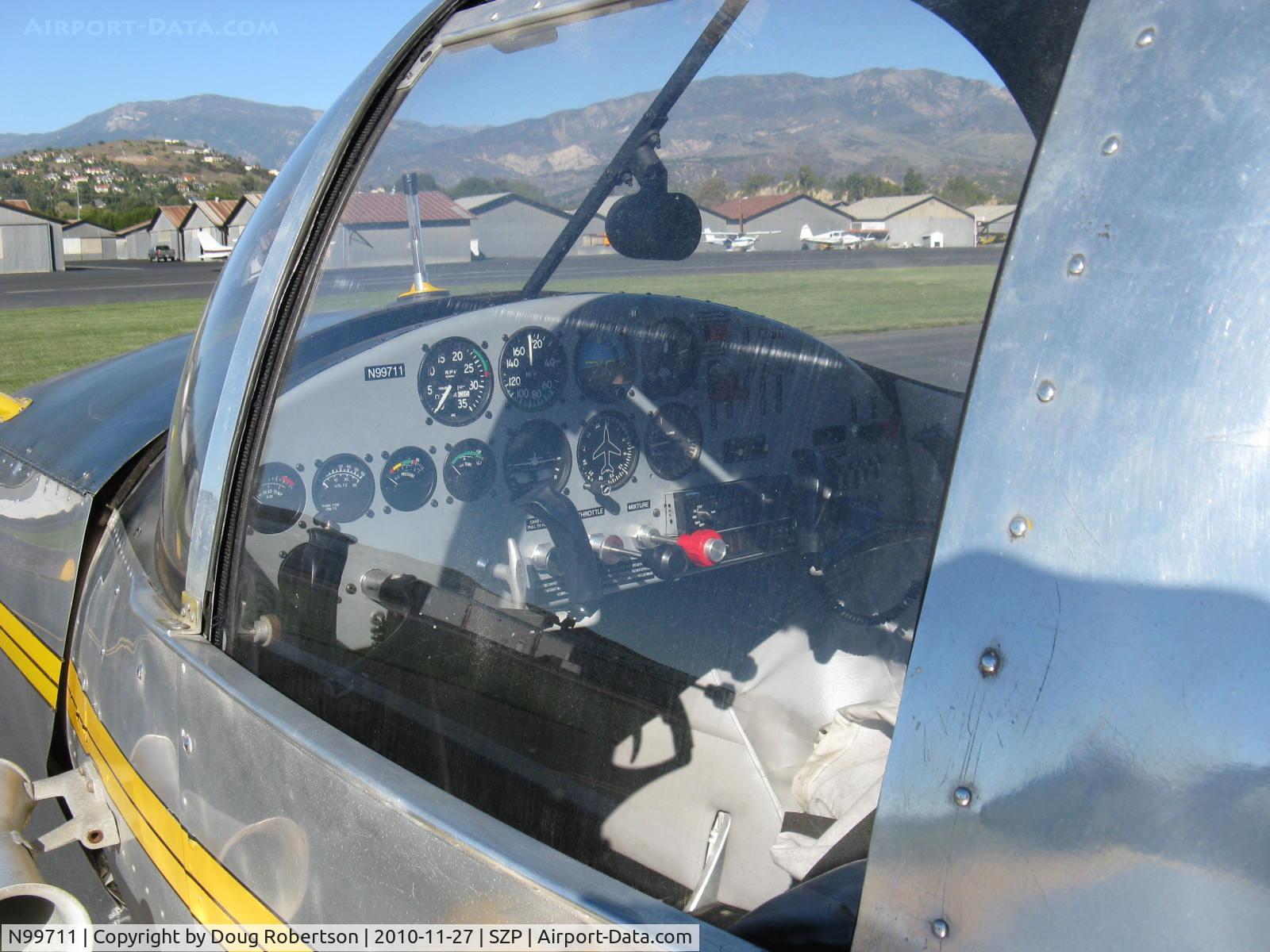 N99711, 1946 Erco 415D Ercoupe C/N 2334, 1946 ERCO Ercoupe 415-D, Continental O-200 100 Hp upgrade, upgraded panel