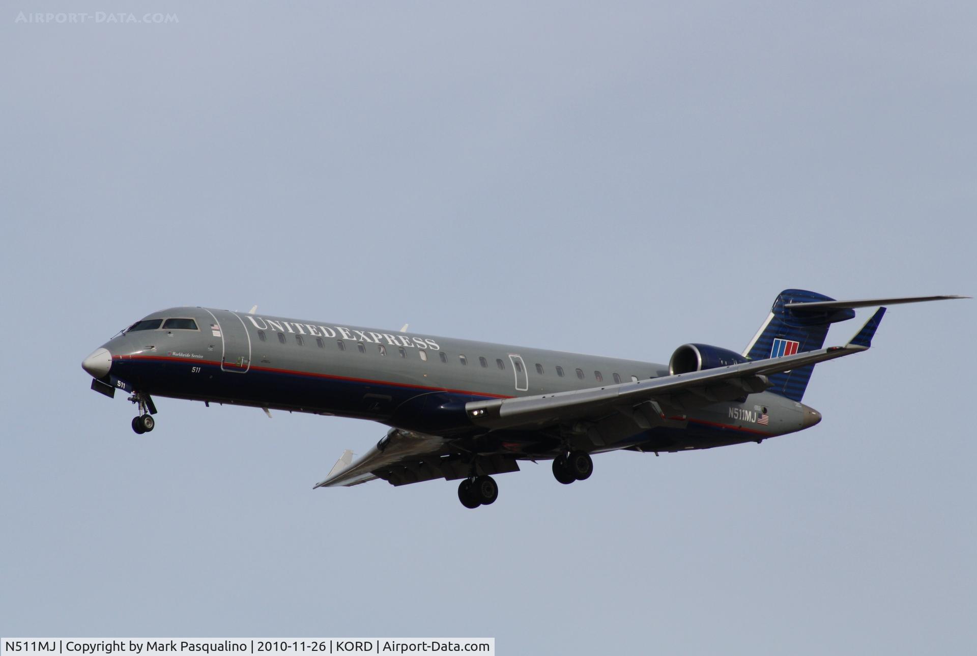 N511MJ, 2003 Bombardier CRJ-700 (CL-600-2C10) Regional Jet C/N 10104, CL-600-2C10