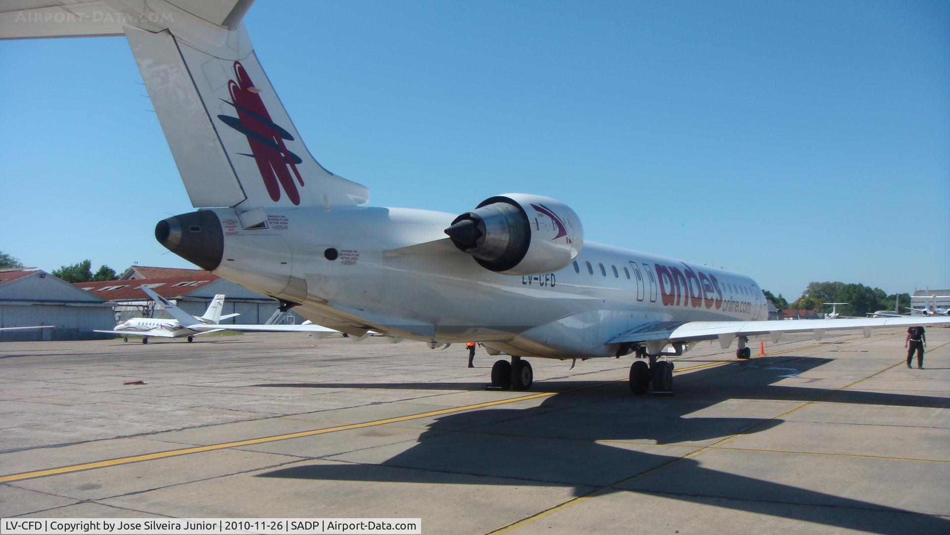 LV-CFD, 2006 Canadair CRJ-900ER (CL-600-2D24) C/N 15064, At the 