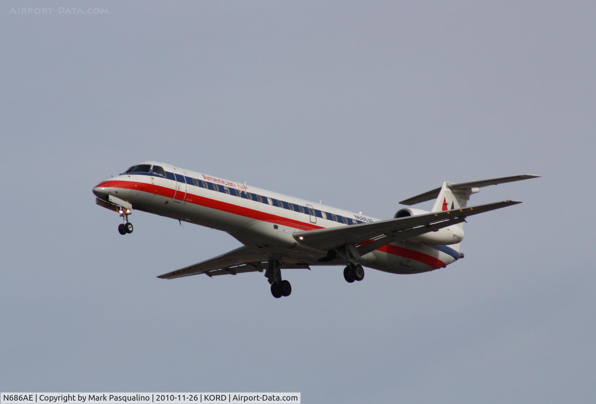 N686AE, 2004 Embraer ERJ-145LR (EMB-145LR) C/N 14500843, EMB-145LR