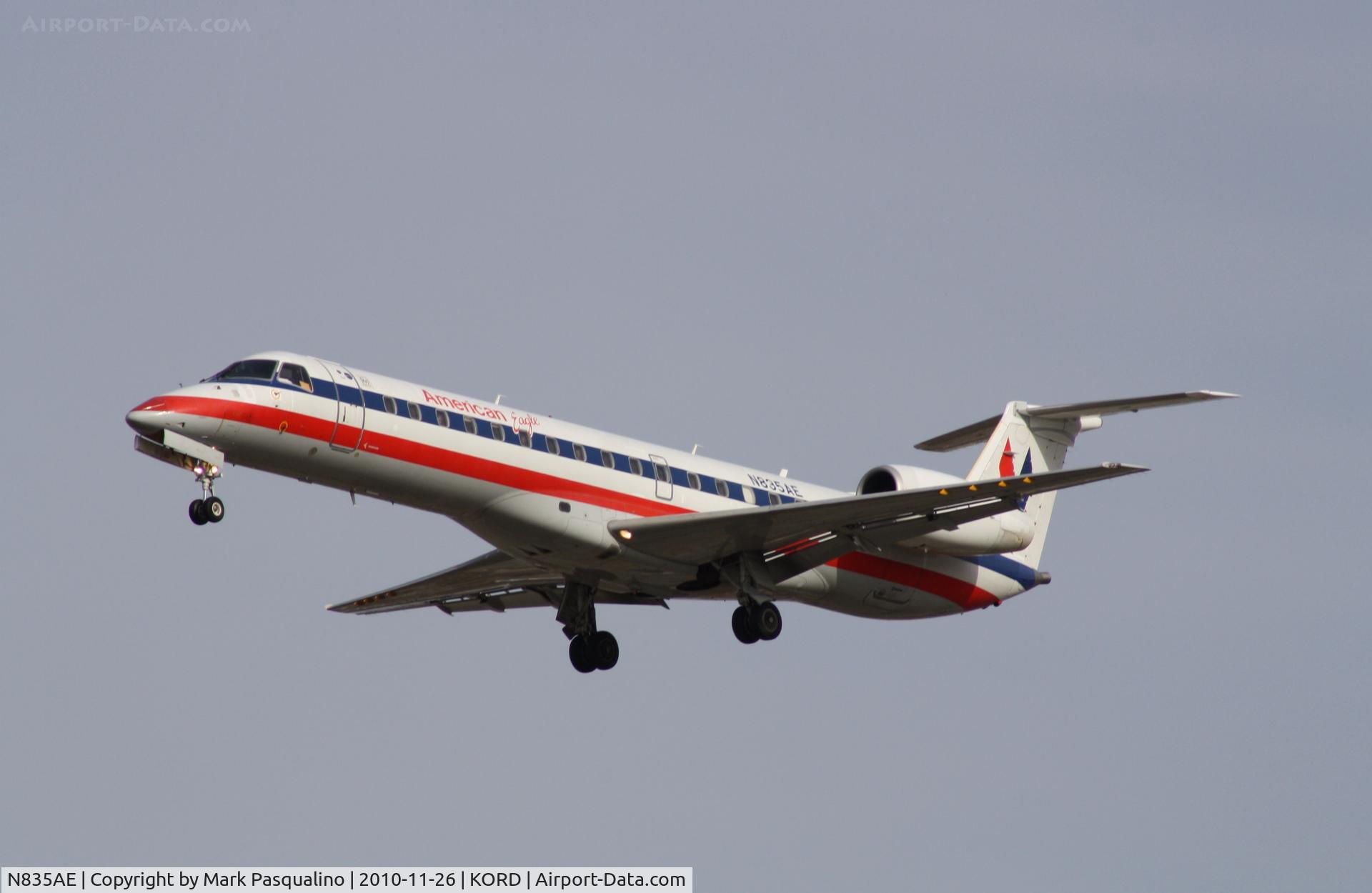 N835AE, 2002 Embraer ERJ-140LR (EMB-135KL) C/N 145634, EMB-135KL