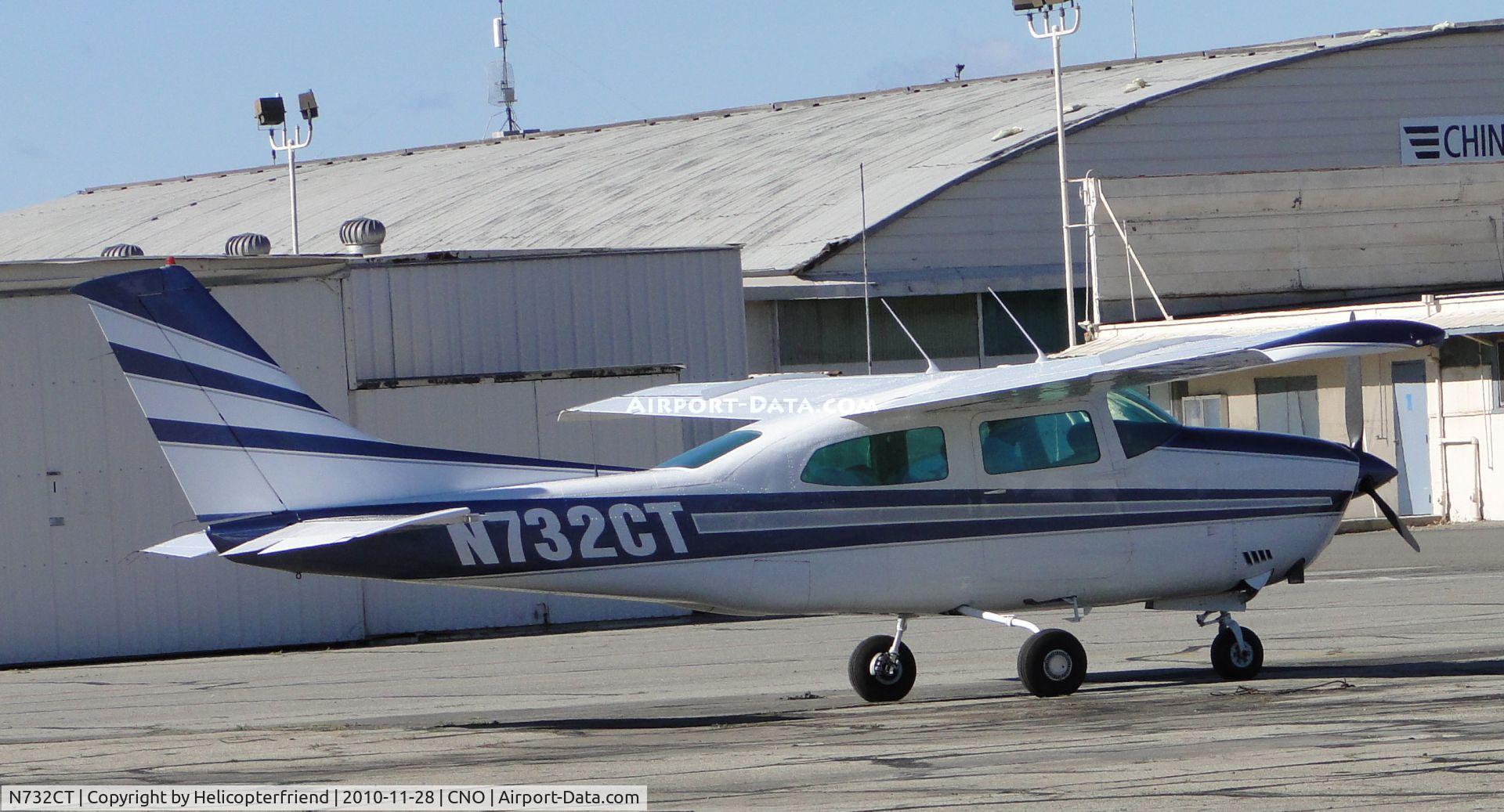N732CT, 1976 Cessna T210L Turbo Centurion C/N 21061416, Parked near the paint shop