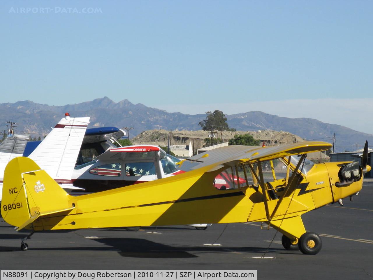 N88091, 1946 Piper J3C-65 Cub Cub C/N 15708, 1946 Piper J3C-65 Cub, Continental C85 85 Hp upgrade