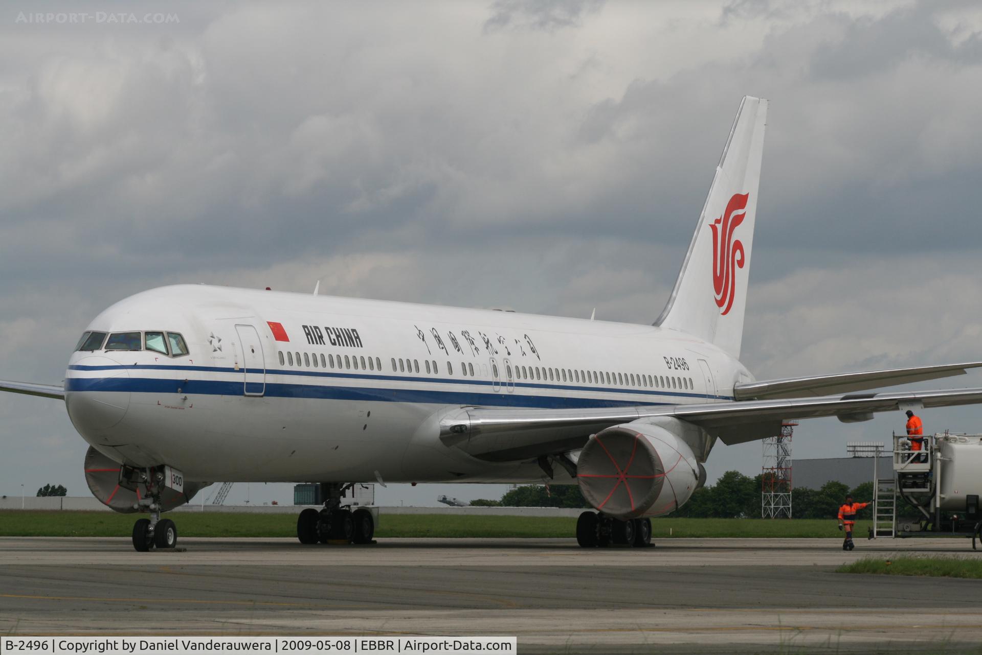 B-2496, 1999 Boeing 767-3Q8(ER) C/N 30301, Parked on V.I.P. apron